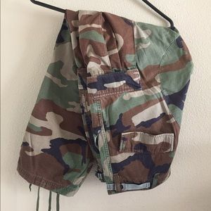 Vintage Military Camo Cargo Pants